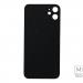 Задняя крышка (стекло) узкий вырез iPhone 11 Оригинал (Black)#2149237