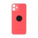 Задняя крышка (стекло) Узкий вырез iPhone 12 Mini (Красный)#2184463
