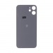 Задняя крышка (стекло) Узкий вырез iPhone 12 Mini (Красный)#2184464
