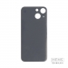 Задняя крышка (стекло) Узкий вырез iPhone 13 Mini (Black)#2149341