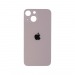 Задняя крышка (стекло) Узкий вырез iPhone 13 Mini (Pink)#2184472