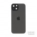 Задняя крышка (стекло) в сборе с рамкой iPhone 15 Plus Оригинал (Black)#2167547