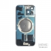 Задняя крышка (стекло) в сборе с рамкой iPhone 15 Оригинал (Blue)#2149271