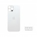 Задняя крышка (стекло) Узкий вырез iPhone 12 Pro Max (Silver)#2184556