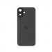 Задняя крышка (стекло) в сборе с рамкой iPhone 16 Plus Premium (Black)#2148195