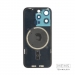 Задняя крышка (стекло) в сборе с рамкой iPhone 15 Pro (Black Titanium)#2149181