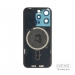 Задняя крышка (стекло) в сборе с рамкой iPhone 15 Pro (Blue Titanium)#2149183