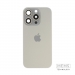 Задняя крышка (стекло) в сборе с рамкой iPhone 15 Pro (Natural Titanium)#2149186