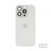 Задняя крышка (стекло) в сборе с рамкой для iPhone 15 Pro (White Titanium)#2167576