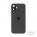 Задняя крышка (стекло) в сборе с рамкой iPhone 16 Plus Оригинал (Black)#2167595