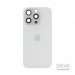 Задняя крышка (стекло) в сборе с рамкой для iPhone 16 Pro Оригинал (White Titanium)#2167609