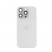 Задняя крышка (стекло) в сборе с рамкой iPhone 16 Pro (Снятый) (No NFC) (White Titanium)#2148225
