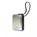 Внешний аккумулятор MangoTek CP02C (10000mAh) (30W) (Встроенный кабель USB-C) (Black)#2152584