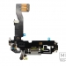 Шлейф с разъемом зарядки iPhone 12 / 12 Pro Оригинал IC (Белый)#2149614