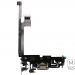 Шлейф с разъемом зарядки iPhone 12 Pro Max Оригинал IC (Белый)#2149626