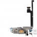 Шлейф с разъемом зарядки iPhone 12 Pro Max Оригинал IC (Белый)#2149627