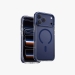 Чехол Keephone X-Crystal MagSafe iPhone 17 Pro (Deep Blue)#2183819