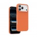 Чехол Keephone Leather Peekaboo MagSafe iPhone 17 Pro Max (Cosmic Orange)#2154432