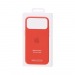 Чехол Силиконовый Magsafe iPhone 17 Pro (С анимацией) (С кнопкой) (Оранжевый)#2154448
