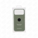 Чехол Силиконовый Magsafe iPhone 17 Pro Max (С анимацией) (С кнопкой) (Светло-зеленый)#2181223