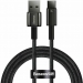Кабель Baseus Tungsten Gold (Быстрая зарядка) (USB A / USB-C) (100W) (1m) (Черный)#2151713