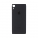 Задняя крышка (стекло) Узкий вырез iPhone XR (Black)#2182384