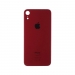 Задняя крышка (стекло) Узкий вырез iPhone XR (Red)#2182388