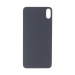 Задняя крышка (стекло) Узкий вырез iPhone XS Max Оригинал (Silver)#2182391