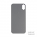 Задняя крышка (стекло) Широкий вырез iPhone X (Silver)#2149442