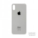 Задняя крышка (стекло) Широкий вырез iPhone X (Silver)#2149443