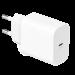 Сетевое зарядное устройство (СЗУ) MangoTek GWC45EU (45W) (Type C) (GAN) (Белый)#2149703
