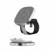 Беспроводное зарядное устройство (БЗУ) MangoTek WL031 (3 in 1) (Silver)#2160358