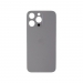 Задняя крышка (стекло) Узкий вырез iPhone 14 Pro Max (Silver)#2183383