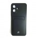 Чехол силиконовый Tecno Spark Go 2/Spark 40C/Smart 10 матовый цветной с визитницей черный#2152392