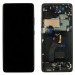 Дисплей для Samsung SM-G998 Galaxy S21 Ultra + тачскрин + рамка(черный), OLED LCD#2151817