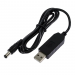 Модули питания NONAME Модуль питания с триггером быстрой зарядкиUSB QC2.0/QC3.0 Uвых=12В Imax=1А, разъем DC 5,5x2,1мм на проводе#2151969