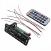 Модули аудио NONAME Модуль MP3 JQ-D131BT(USB/microSD)/Bluetooth/FM/AUX/MIC с пультом и УНЧ 2x3Вт Uпит=5В(RX2018A)#2153204