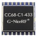 Модули беспроводные, радио G-NiceRF LLCC68 Модуль CC68-C1-433цифрового трансивера LoRa с SPI интерфейсом F=433МГц U=3,3В 22dBm(160мВт)#2153430