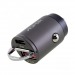 ASPOR Автомобильное зарядное устройство (USB-C+USB-A) 30W DualFast Charging. QC3.0, PD (A908) ASPOR (серый)#2162685