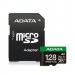 MicroSD  128GB  A-Data Class 10 Speed Plus U3 V30 A2 UHS-I (160/140 Mb/s) + SD адаптер#2154292