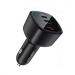 Автомобильное зарядное устройство USB/Type-C Acefast B18 (200W, QC3.0, PD, 2Type-C, 1USB) Черный#2155448