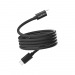 Кабель MangoTek MGCC14 (USB-C / USB-C) (240W) (1м) (Магнитный кабель) (Black)#2154898
