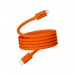 Кабель MangoTek MGCC14 (USB-C / USB-C) (240W) (1м) (Магнитный кабель) (Orange)#2154900