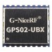 Модули беспроводные, радио G-NiceRF  Модуль GPS02-UBXнавигационной системы GPS/GLONASS/BDS/Galileo с UARTинтерфейсом U=3,3В на платформе UBX-M10050-KB#2154663