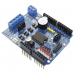 Модули управления двигателем NONAME L298P Модуль Motor Shield 2-хканального драйвера двигателя постоянного тока для отладочной платыUNO#2155324