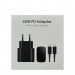 Зарядное устройство + кабель Samsung Travel 45W Black Service Pack 100% OR#2154911