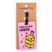 Брелок-бирка для багажа - Luggage Tag (Чемодан) (pink/yellow) (244520)#2163423