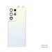 Задняя крышка Samsung Galaxy S21 Ultra (G998) (Белый) (Со стеклом камеры) Premium#2168448