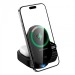ЗУ Сетевое Беспроводное Hoco CQ23 Pole 3-in-1 magnetic wireless fast charger (black) (244450)#2160942