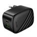 Адаптер Сетевой Hoco CS102A USB/Type-C 30W (black) (243837)#2160664